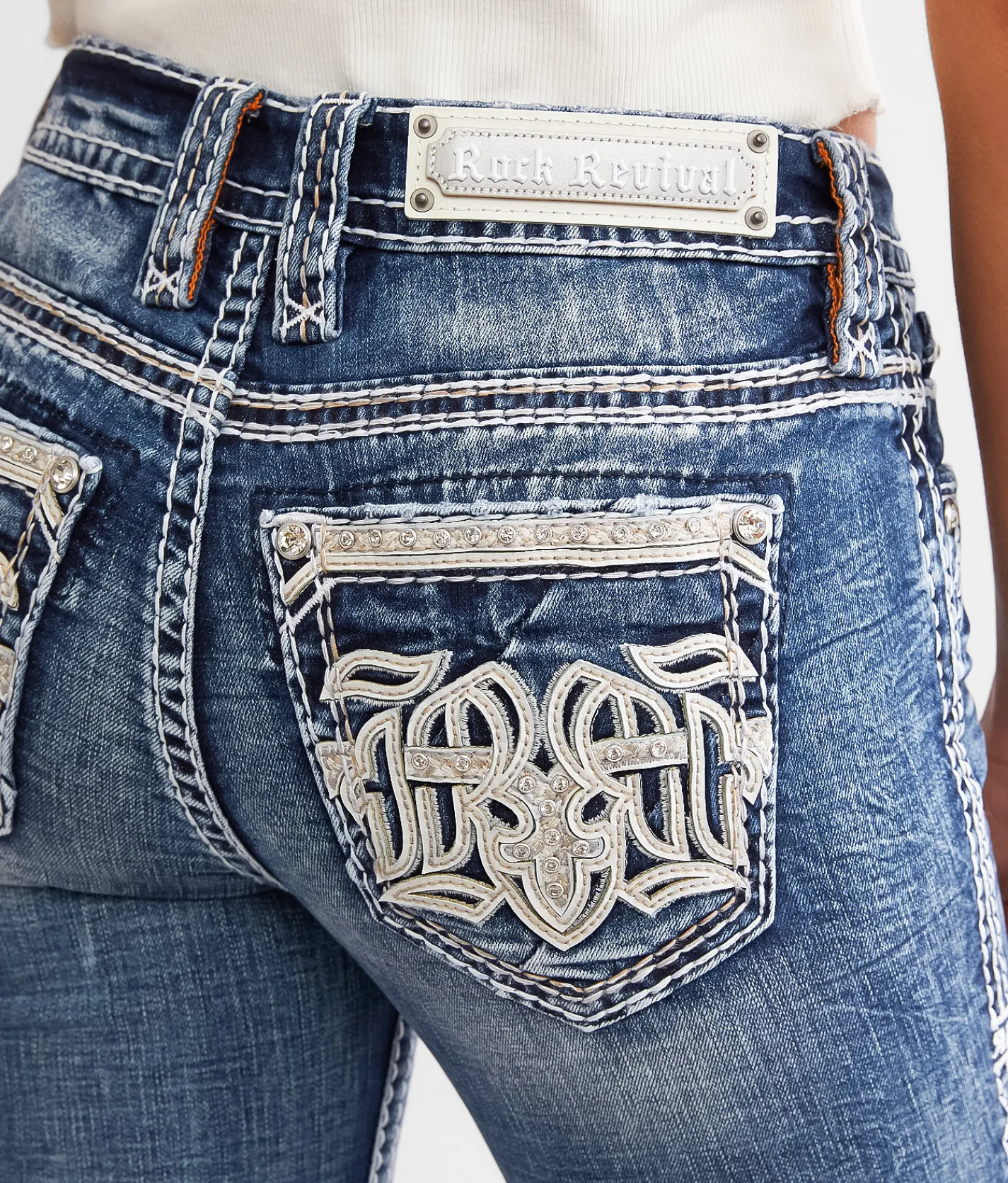 Rock Revival Rosalie Mid-Rise Boot Stretch Jean Rosalie MB204 Online
