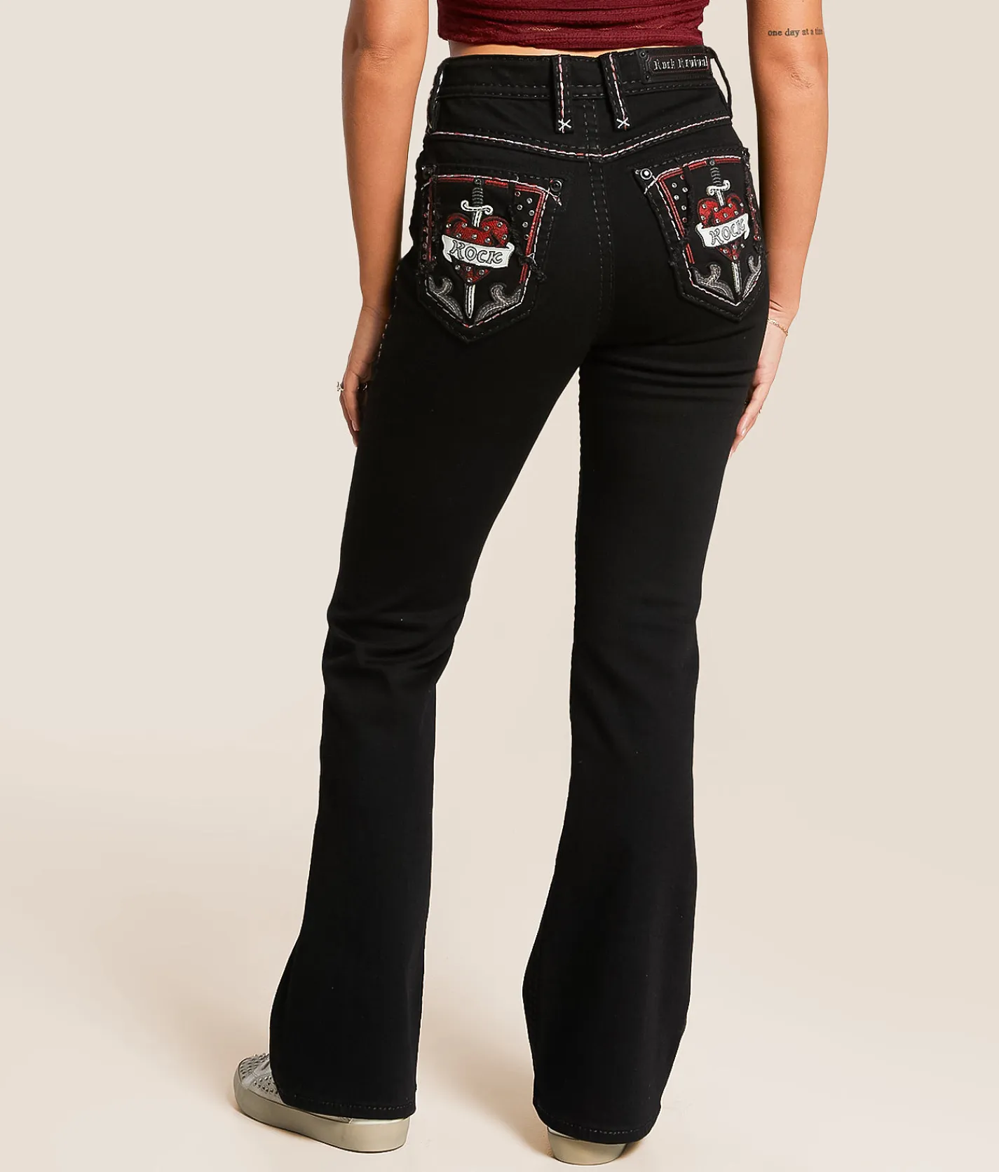 Jeans|Bottoms | Rock Revival Rosalith Curvy High Rise Boot Stretch Jean Rosalith HB202