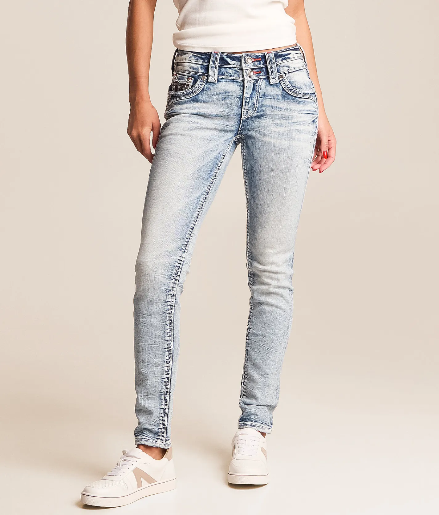 Rock Revival Rosalith Low Rise Skinny Stretch Jean Rosalith S203 Sale