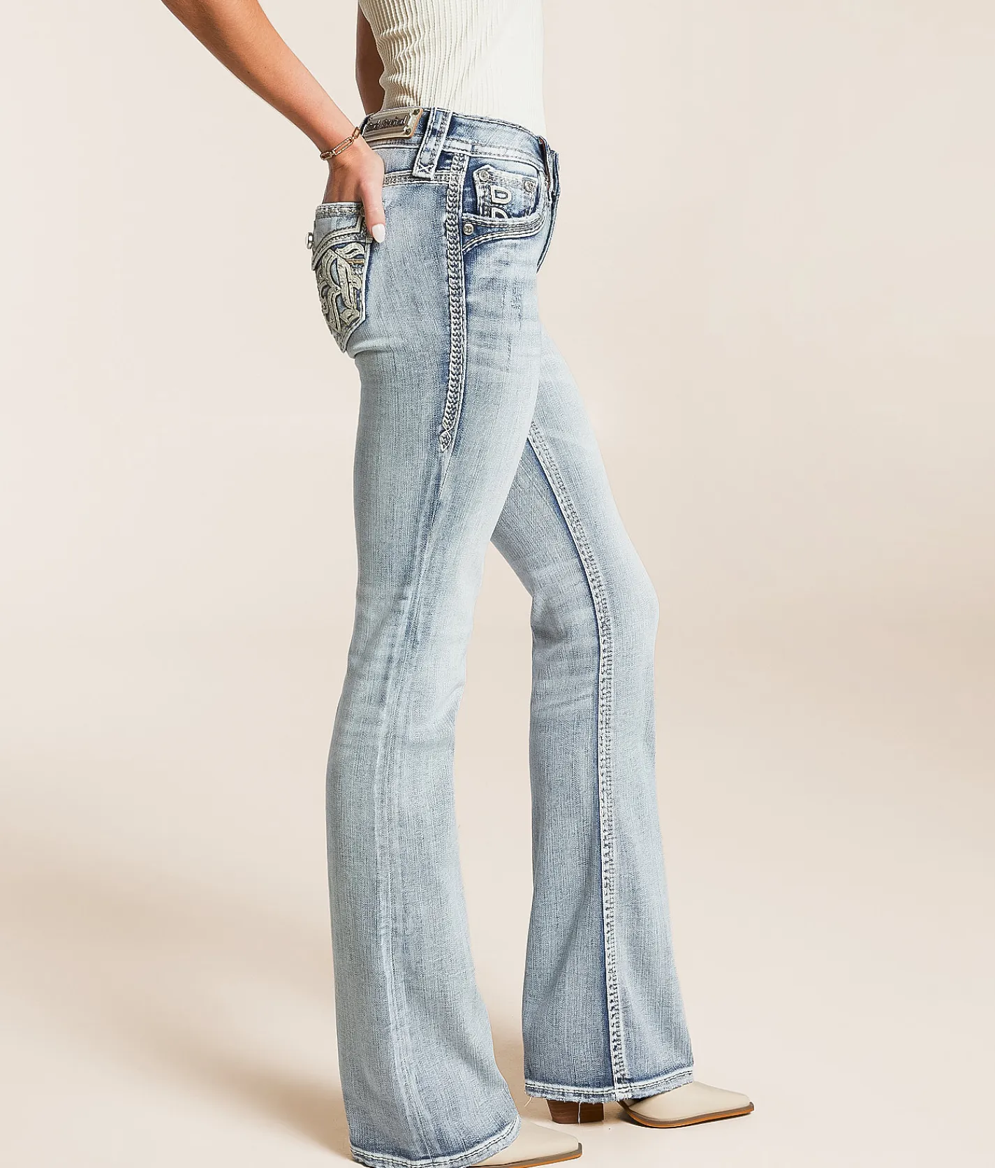 Rock Revival Rosebay Mid-Rise Boot Stretch Jean Rosebay MVB202 Online