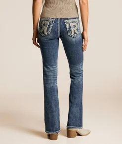 Rock Revival Roseia Curvy High Rise Boot Stretch Jean Roseia HB202 Sale
