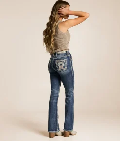 Rock Revival Roseia Curvy High Rise Boot Stretch Jean Roseia HB202 Sale