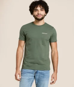 Ariat Roundhouse Southwest T-Shirt Vintage Black Outlet