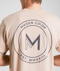 Graphic T-Shirts | Maven Co-op Round Shield T-Shirt Shell