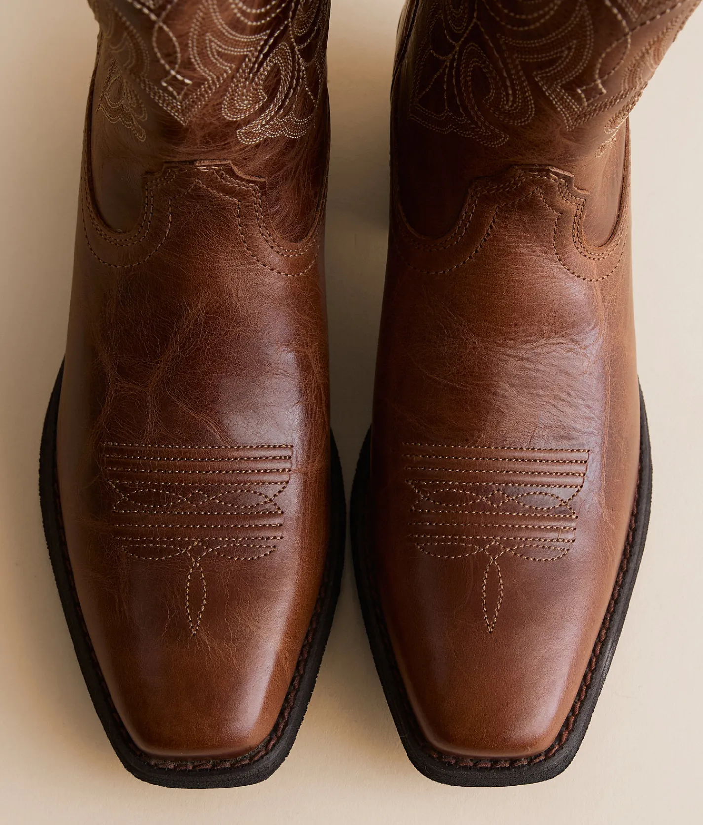 Shoes | Ariat Round Up Leather Western Boot Ready Russet