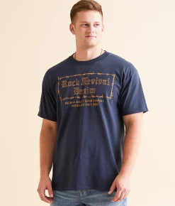 Rock Revival Rowell T-Shirt Navy Online