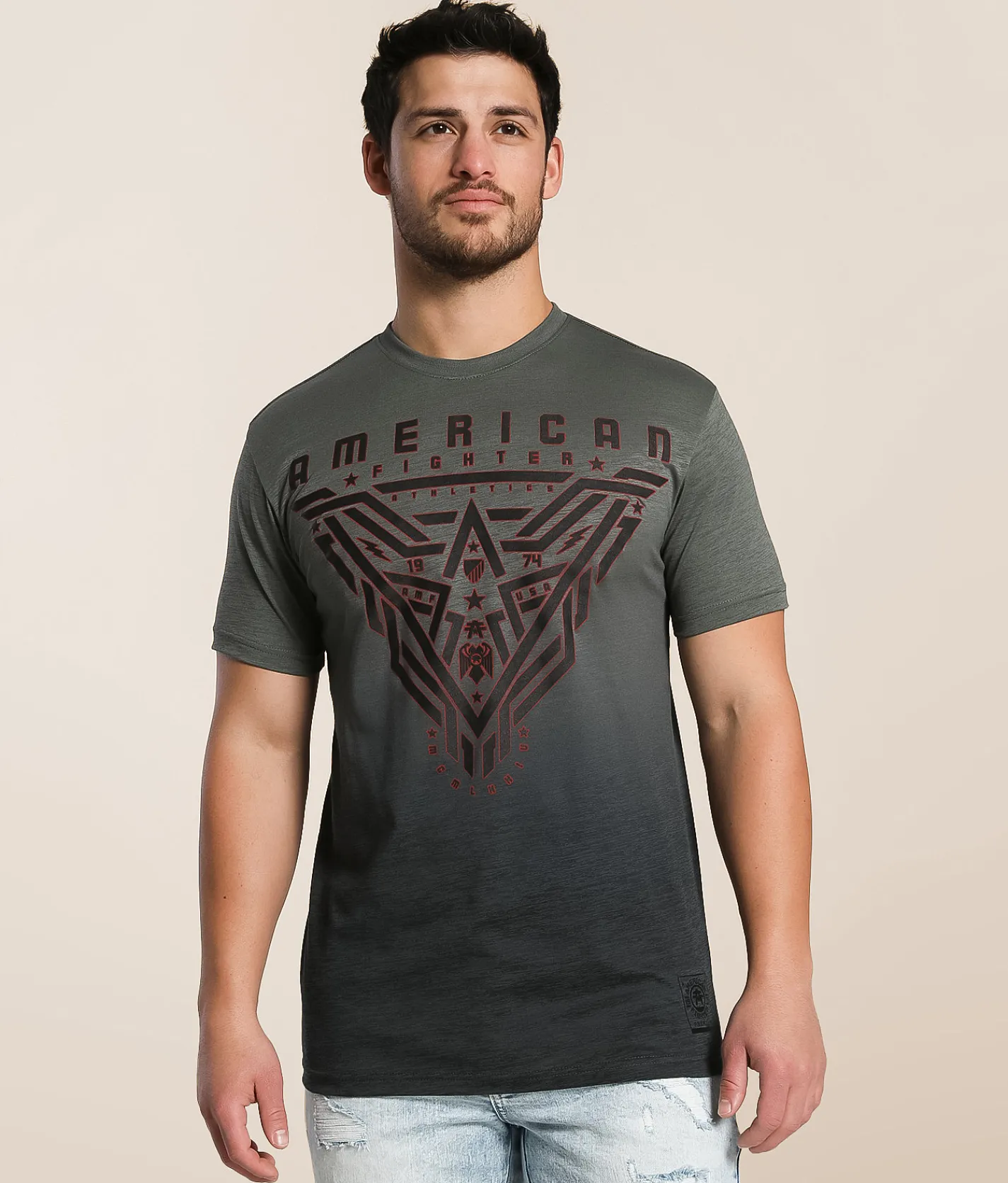American Fighter Rowland T-Shirt Mulled Basil Kambaba Sale