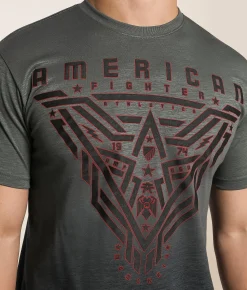 American Fighter Rowland T-Shirt Mulled Basil Kambaba Sale