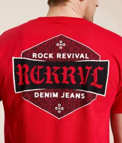 Graphic T-Shirts | Rock Revival Rowland T-Shirt Red