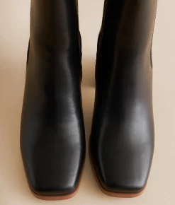 Mia Roxanna Heeled Ankle Boot Black Discount