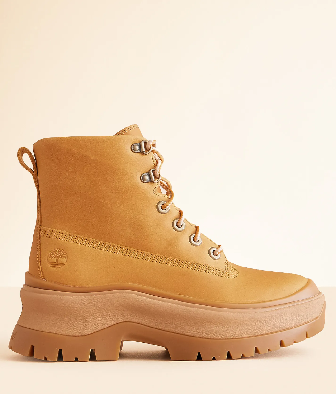 Timberland® Roxie Lane Leather Boot Wheat Clearance