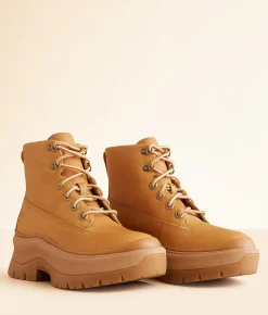 Timberland® Roxie Lane Leather Boot Wheat Clearance