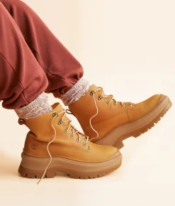 Timberland® Roxie Lane Leather Boot Wheat Clearance