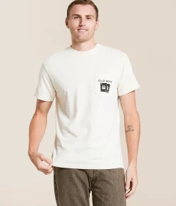 Tops|Graphic T-Shirts | Old Row Royal Flush Dogs T-Shirt Ivory