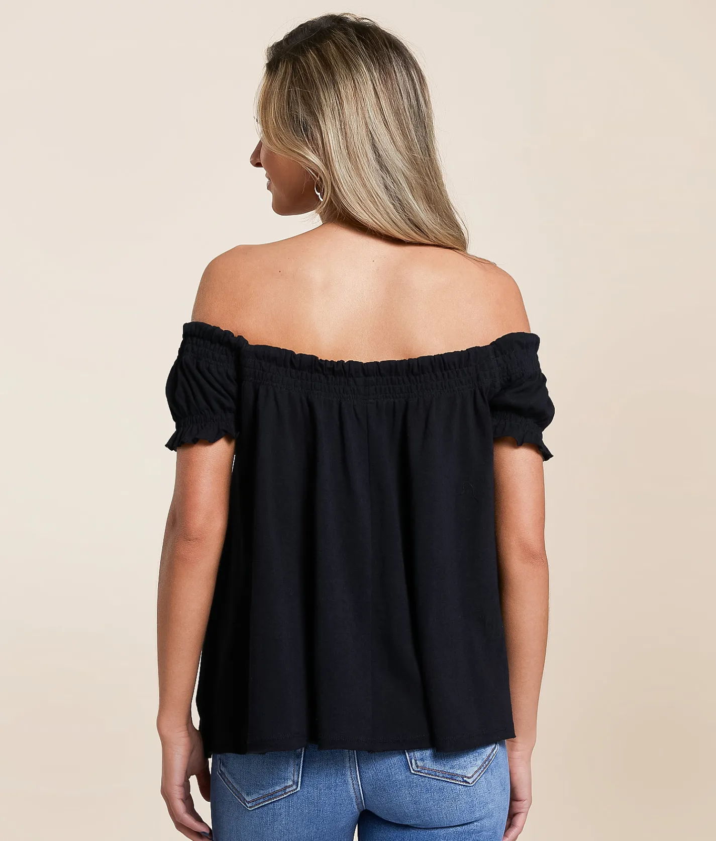 Hyfve Ruffle Top Black