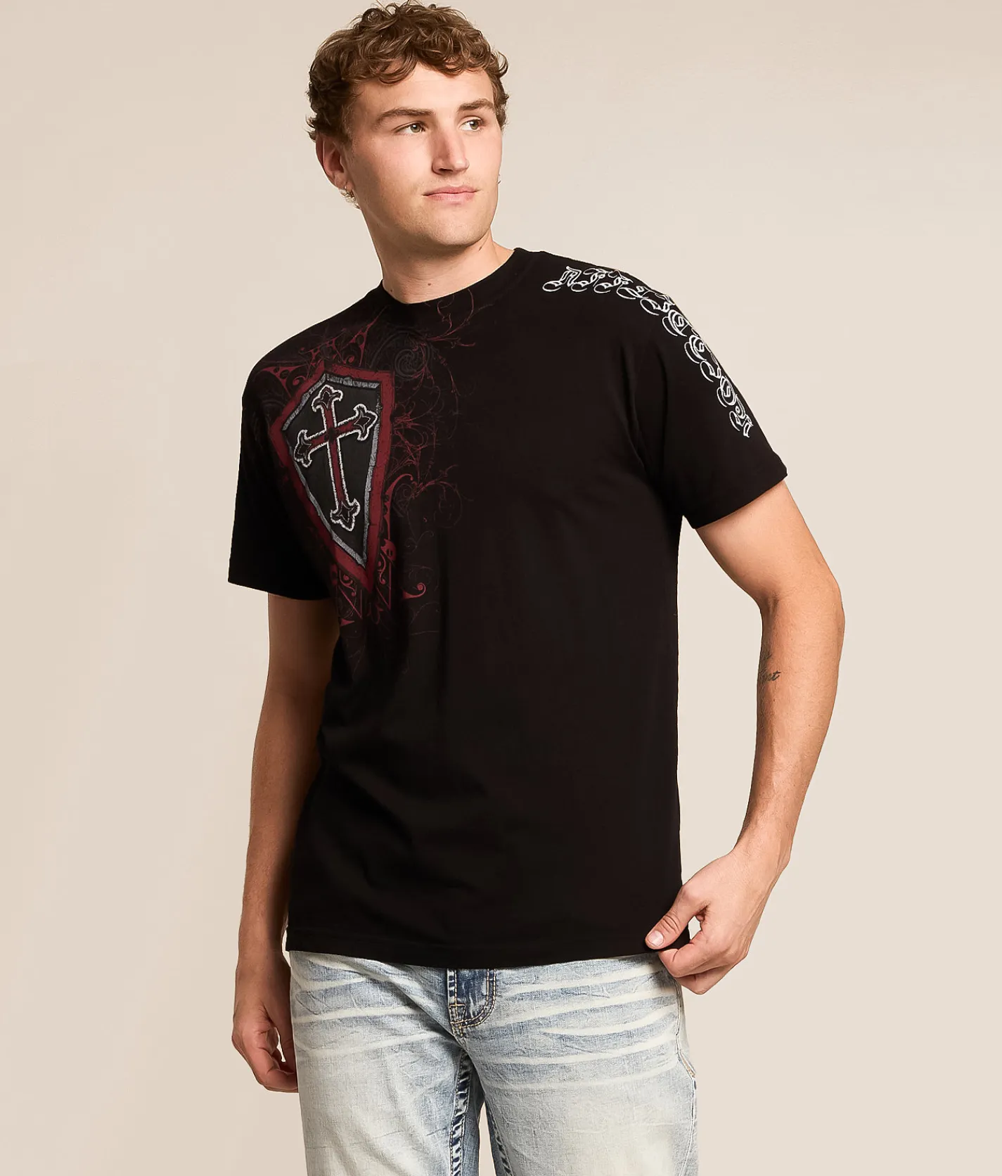 Affliction Rusted Claw T-Shirt Black Best