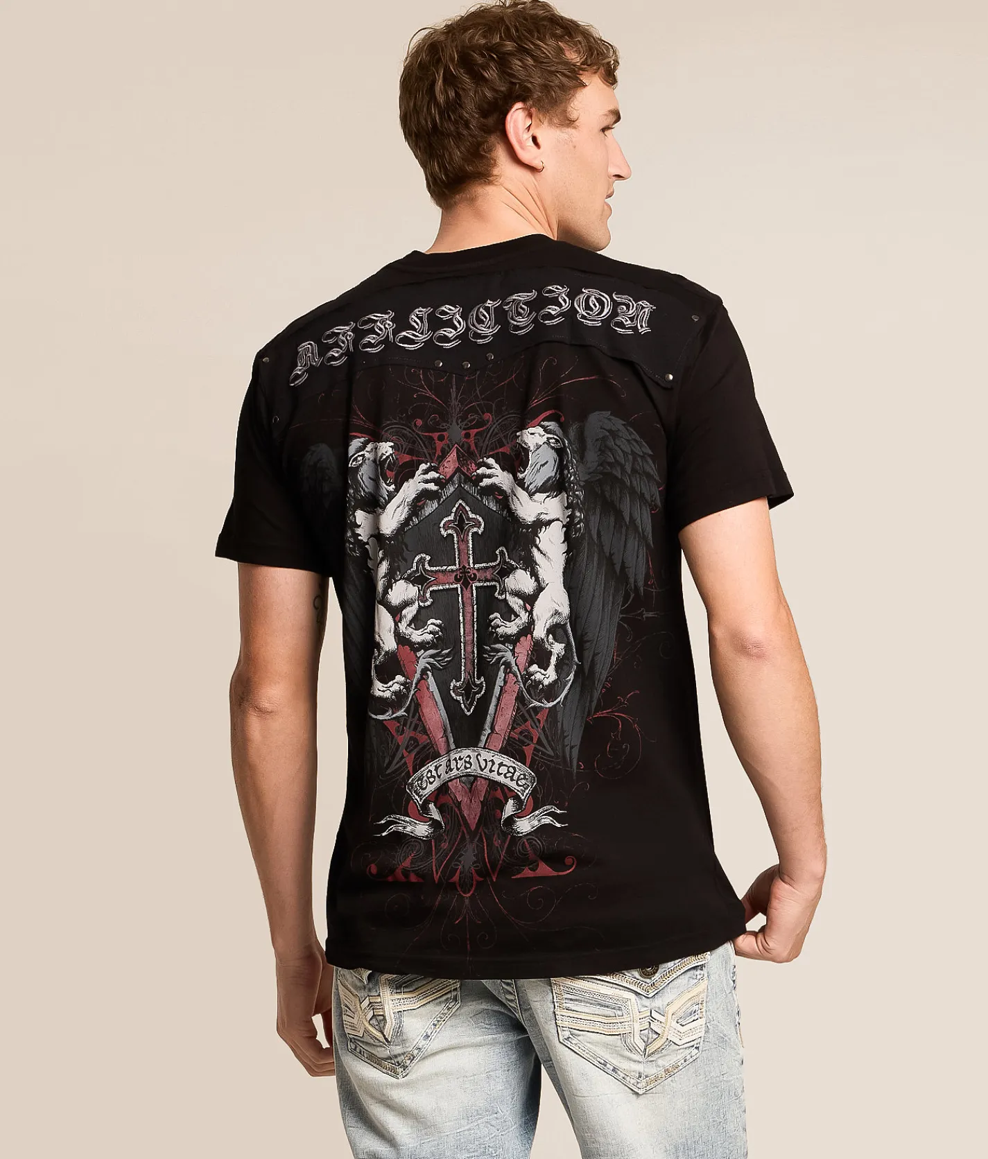 Affliction Rusted Claw T-Shirt Black Best