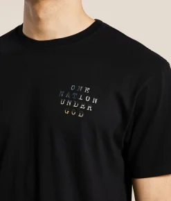 Graphic T-Shirts | Howitzer Rusted Freedom T-Shirt Black
