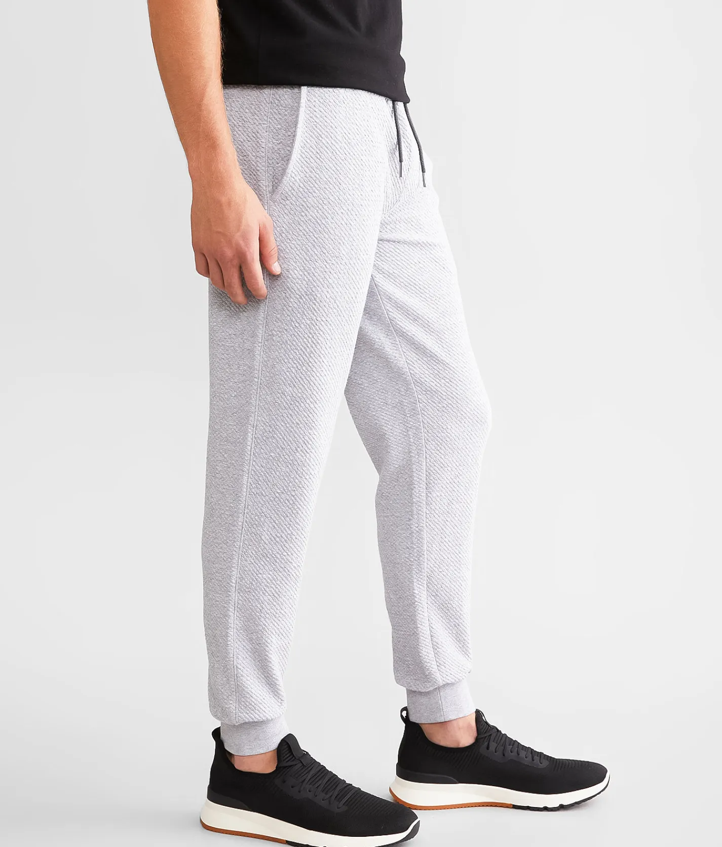 Bottoms|Activewear | BKE Rydal Performance Jogger Grey Heather
