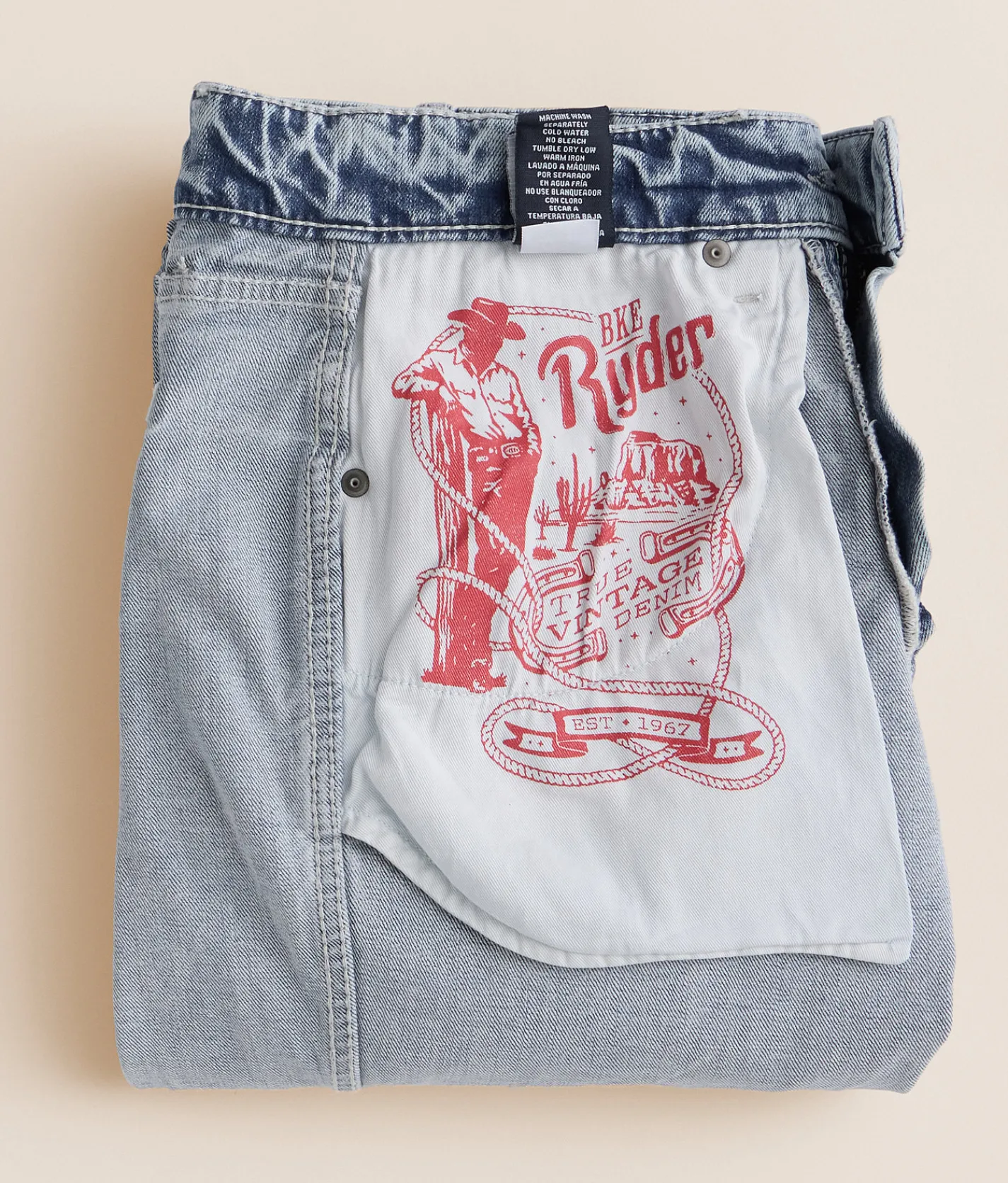 Bottoms | BKE Ryder Stretch Jean Yeehaw