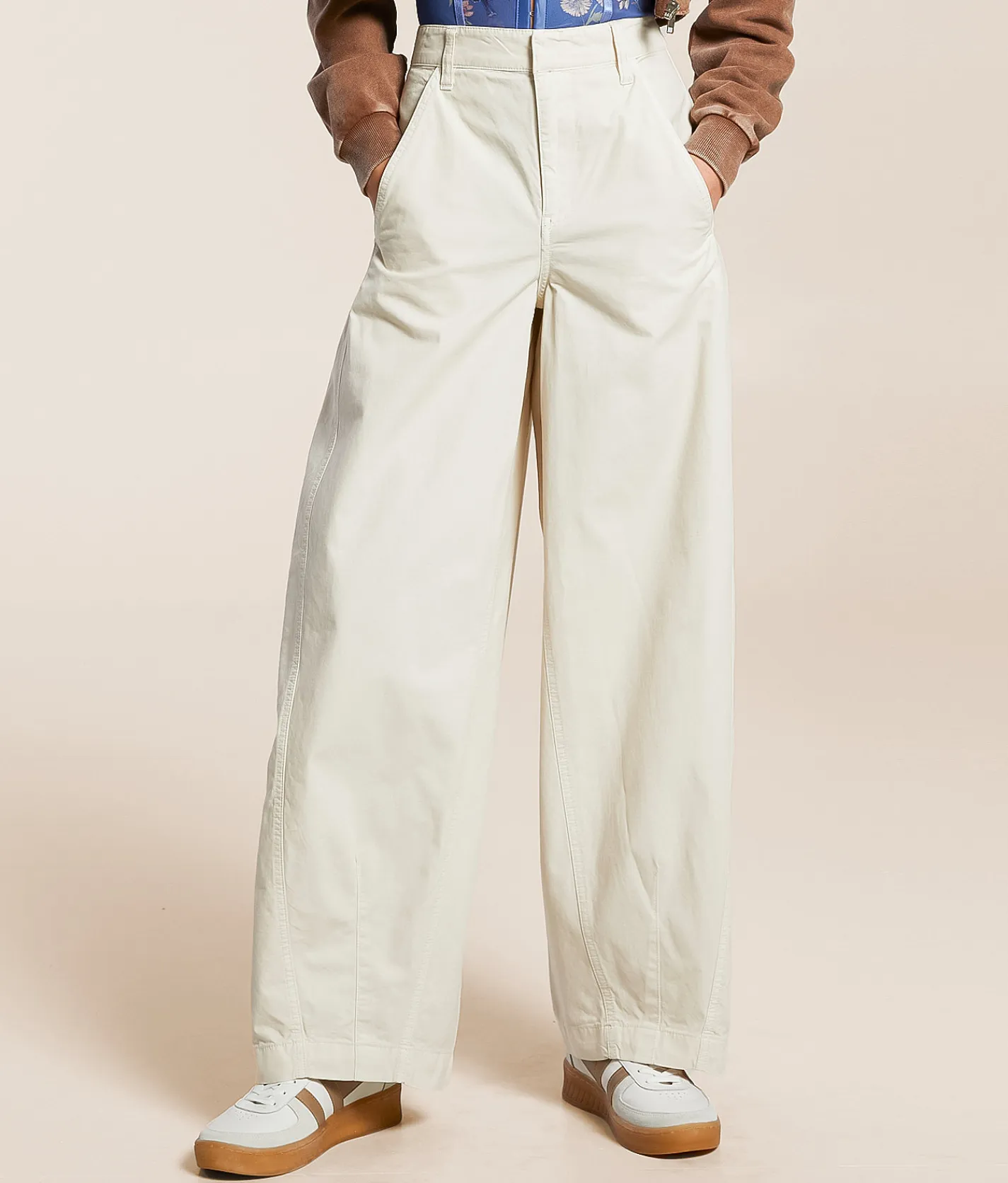 Bottoms | Free People Rylee Chino Trouser Pant French Oak