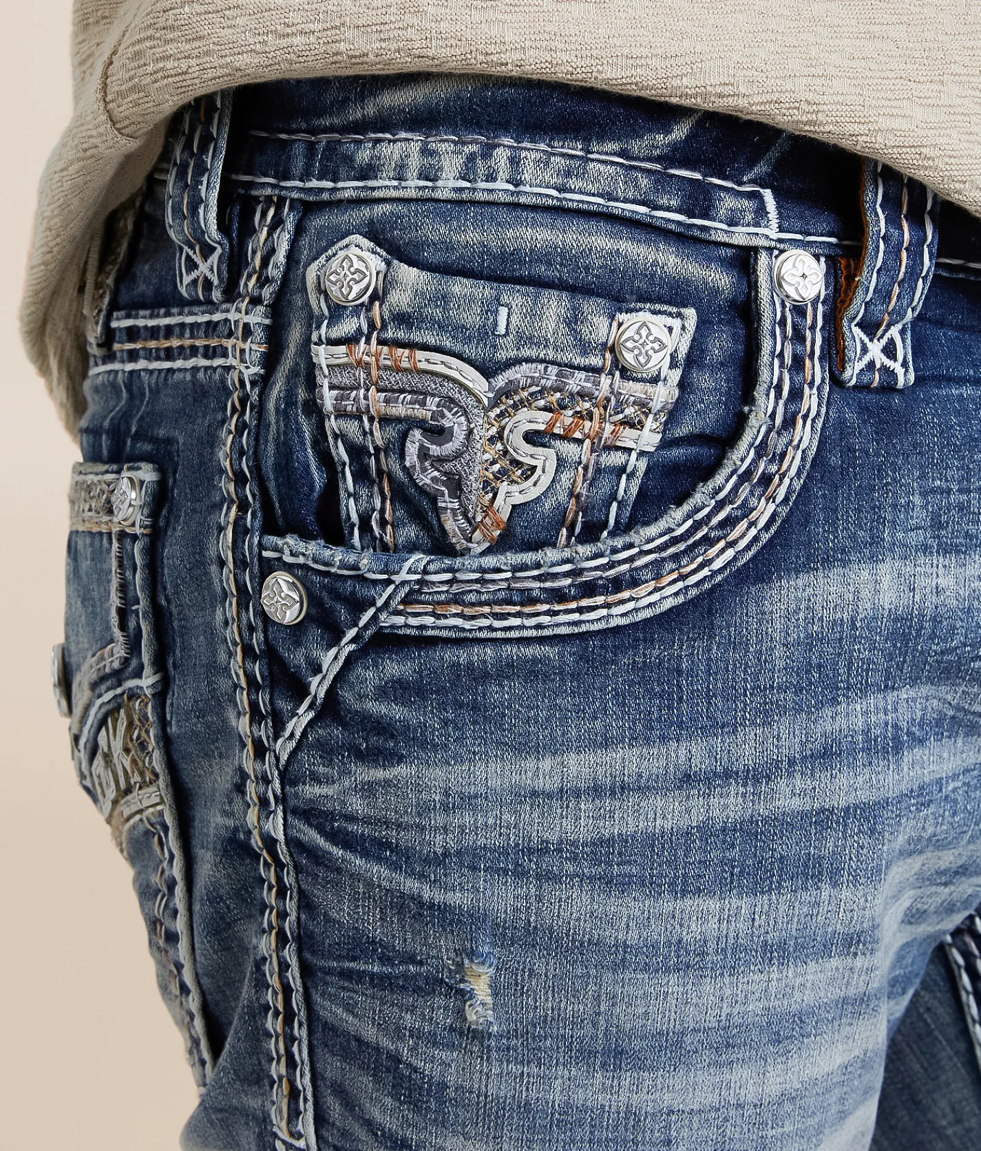 Rock Revival Ryloe Slim Boot Stretch Jean Ryloe SB201 Outlet