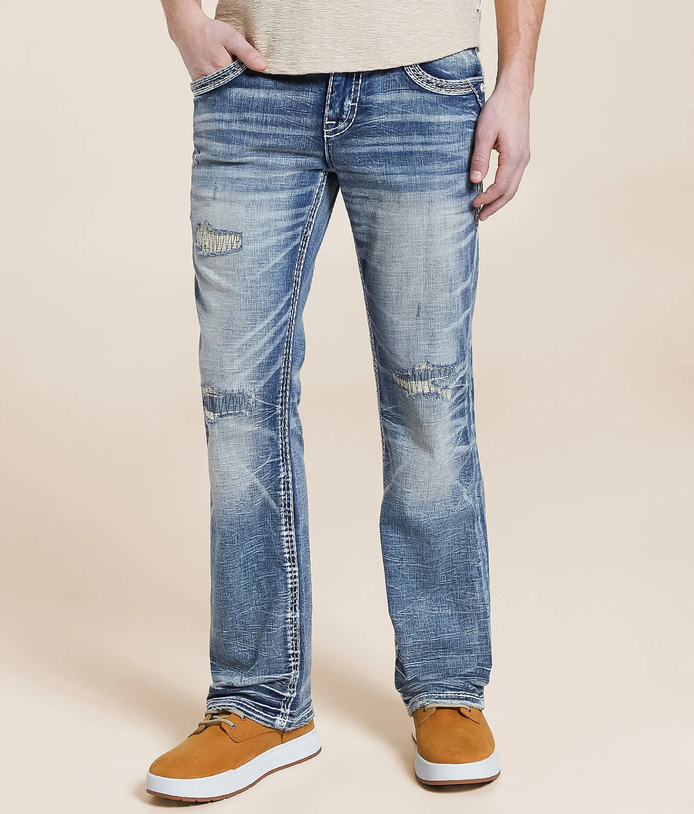 Rock Revival Ryloe Slim Boot Stretch Jean Ryloe SB201 Outlet