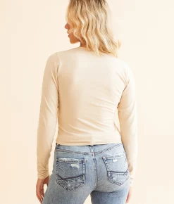 Tops | Modish Rebel Saddle Up Baby T-Shirt Beige