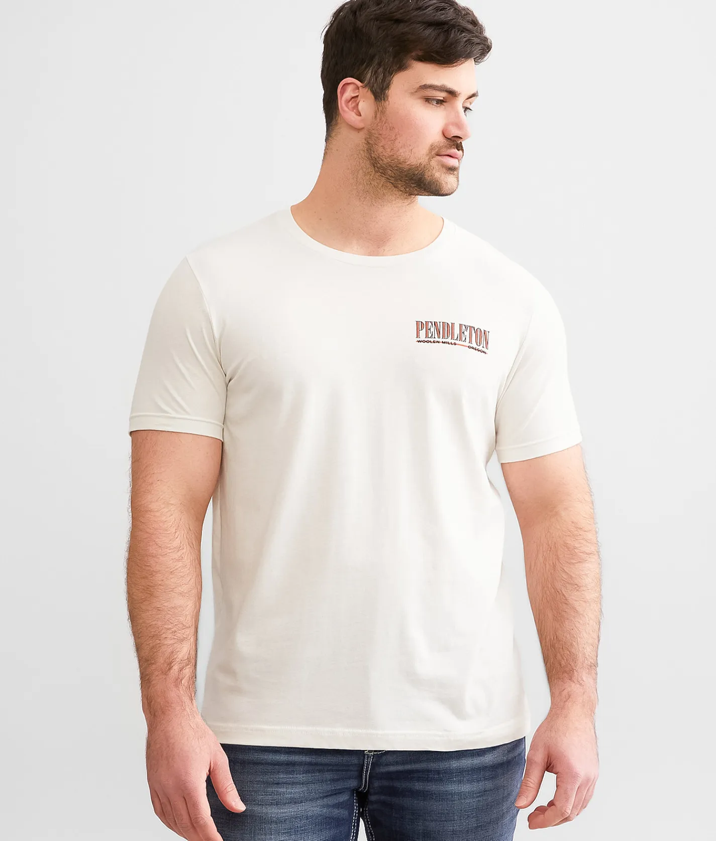Pendleton Saddle Up T-Shirt Vintage White