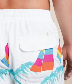 Duvin Sailing Volley Swim Trunks Antique