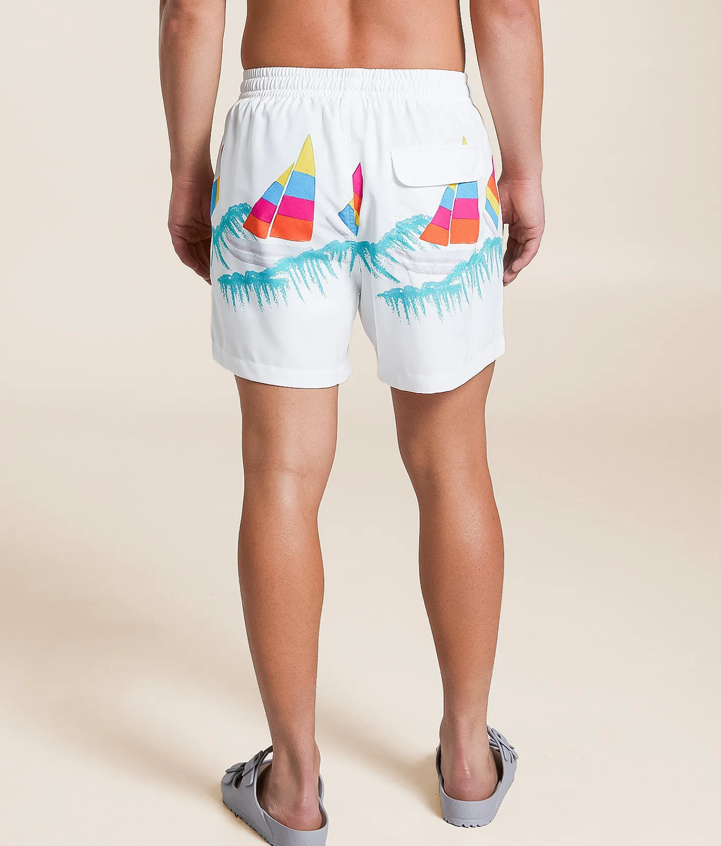 Duvin Sailing Volley Swim Trunks Antique