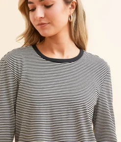 Tops | Z Supply Sailor Striped Top Black