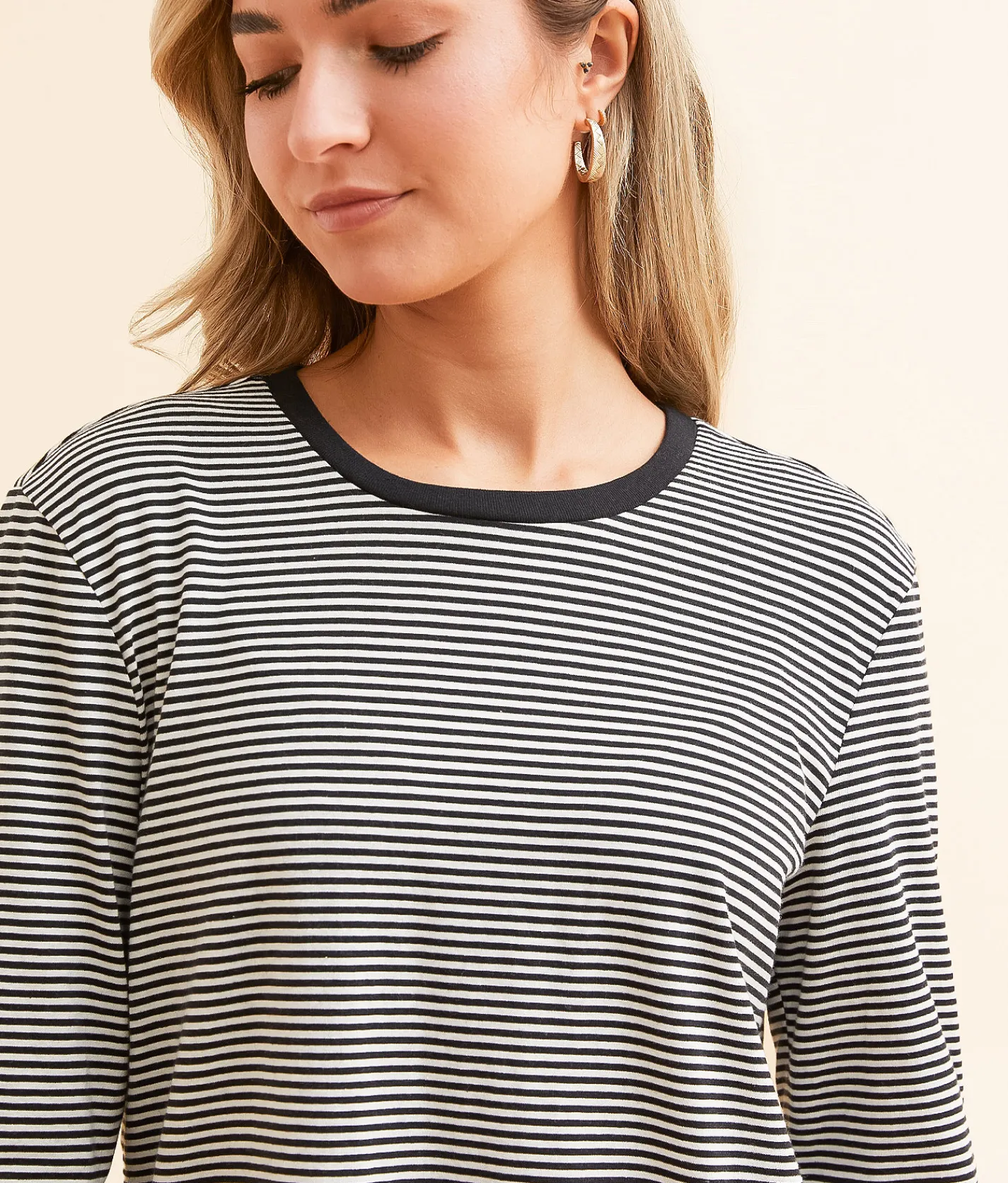 Tops | Z Supply Sailor Striped Top Black