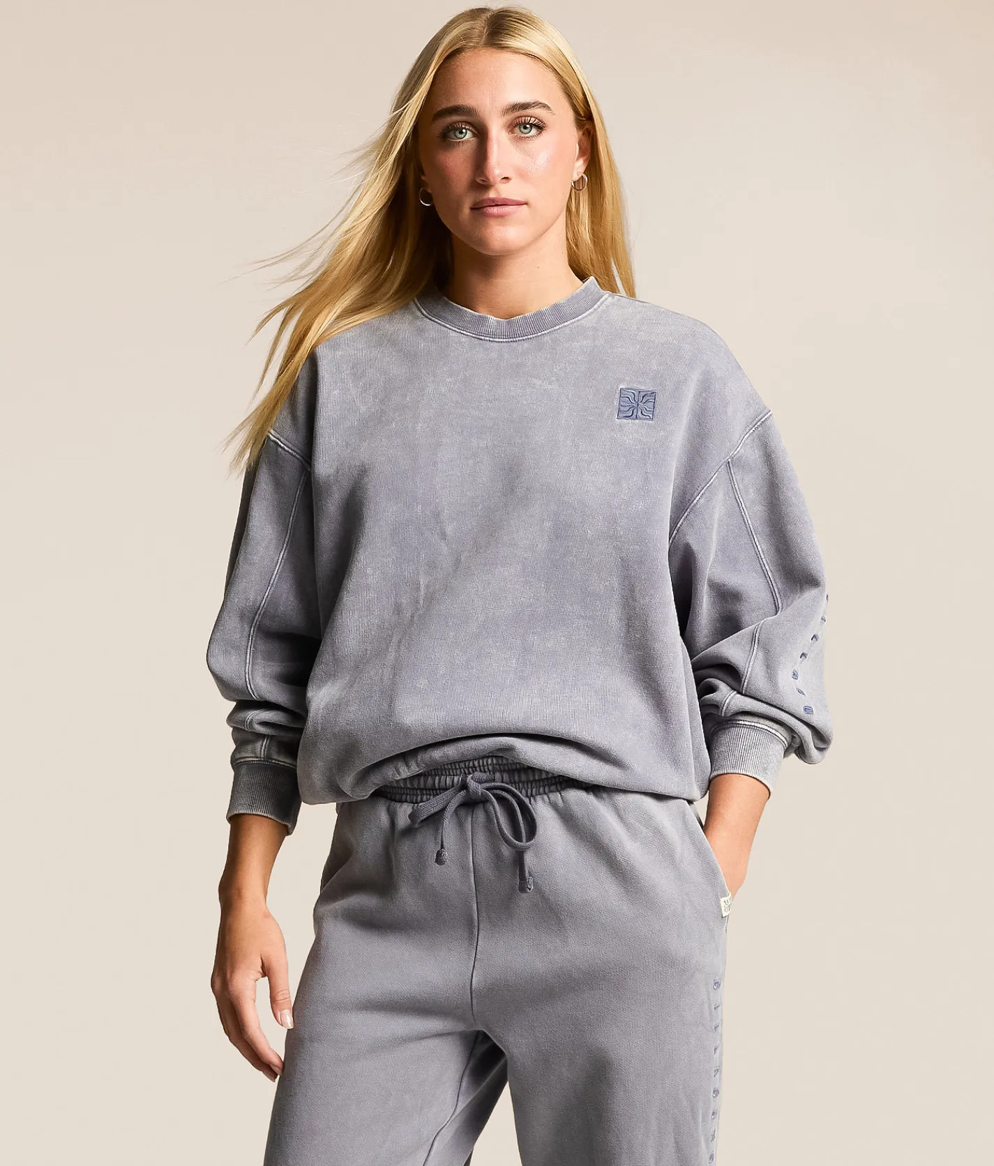 Tops | Billabong Saltwashed Kendal Oversized Pullover Sunbleached