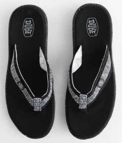 HEYDUDE™ Sami Free Spider Flip Black New
