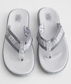 Shoes | HEYDUDE™ Sami H2O Perforated Flip Grey