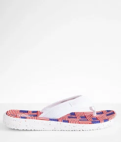 HEYDUDE™ Sami H2O Salute Flip White Sale