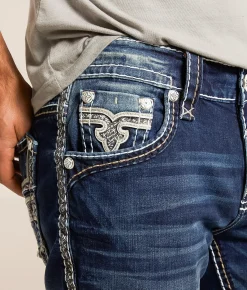 Rock Revival Jeans|Bottoms | Rock Revival Samuel Relaxed Taper Stretch Jean Samuel EQ203