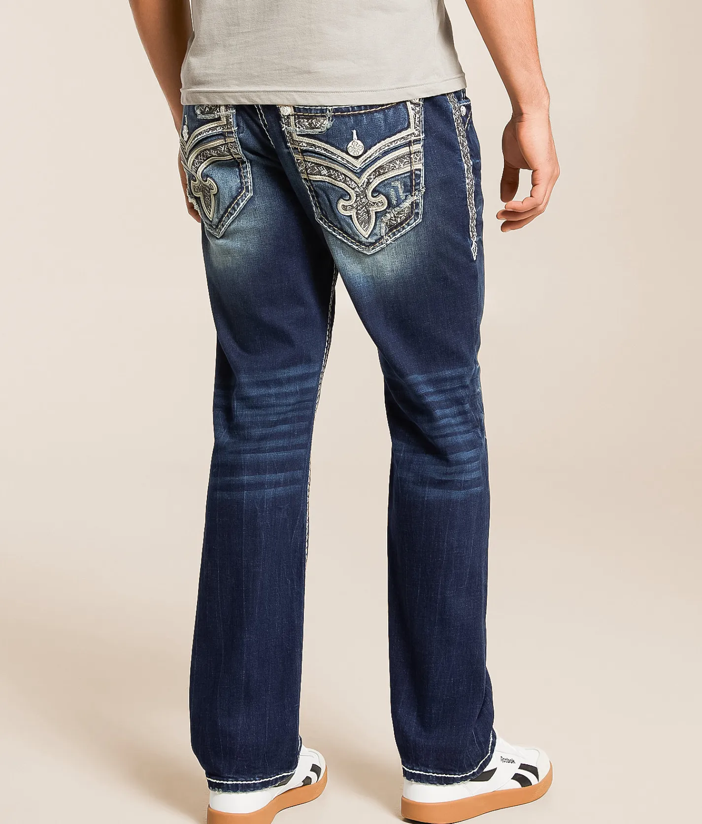 Rock Revival Jeans|Bottoms | Rock Revival Samuel Relaxed Taper Stretch Jean Samuel EQ203