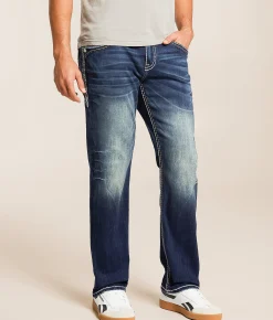 Rock Revival Jeans|Bottoms | Rock Revival Samuel Relaxed Taper Stretch Jean Samuel EQ203