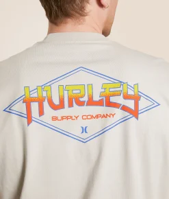 Graphic T-Shirts | Hurley Samurai T-Shirt Bone