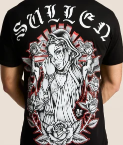 Graphic T-Shirts | Sullen Sanctuary T-Shirt Jet Black