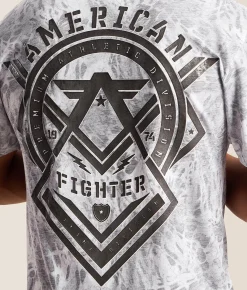 Tops|Graphic T-Shirts | American Fighter Sandow T-Shirt White Multi