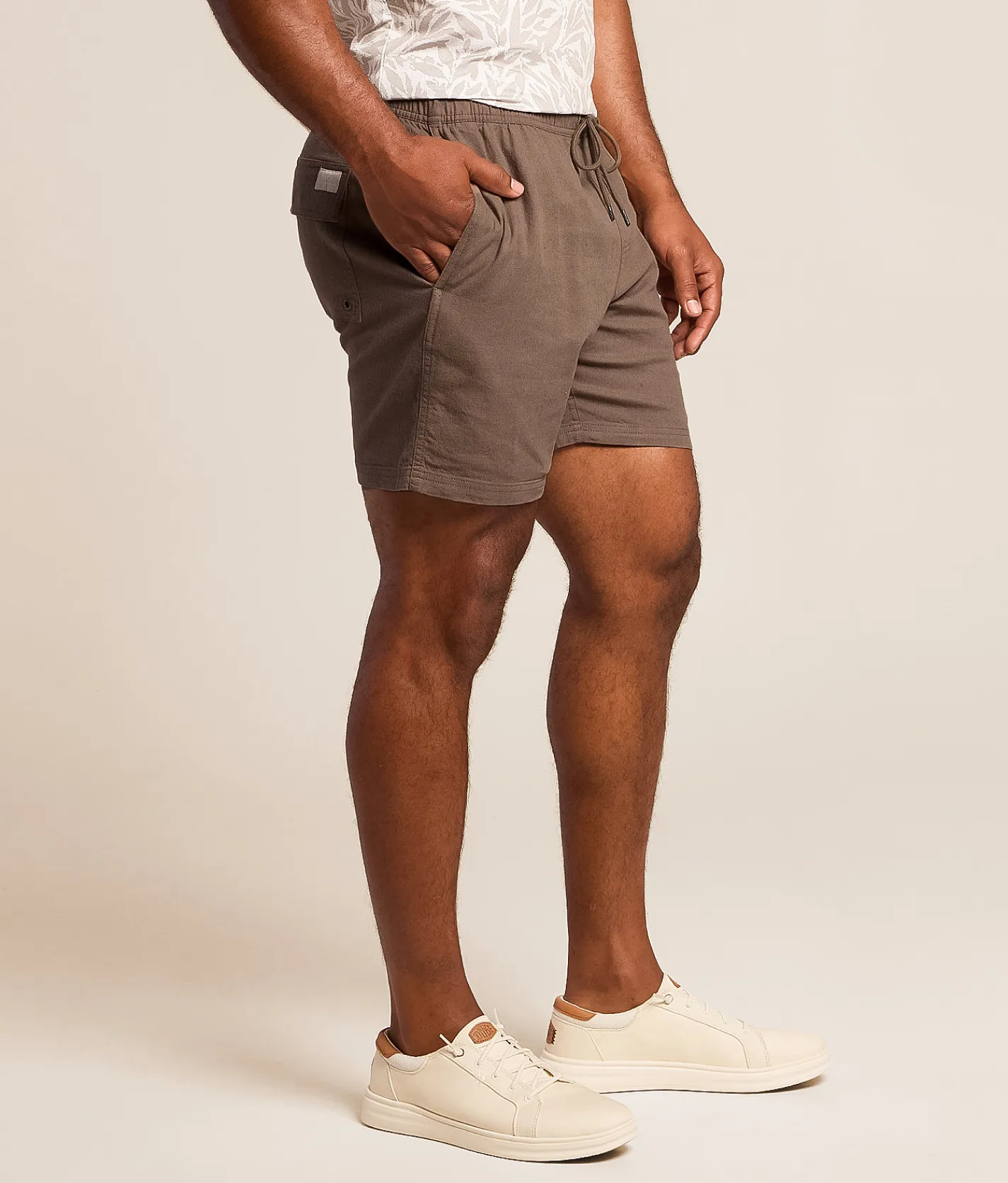 Bottoms|Shorts | RVCA Sands Stretch Short Mushroom