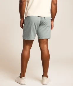 Bottoms|Shorts | RVCA Sands Striped Stretch Short Lead