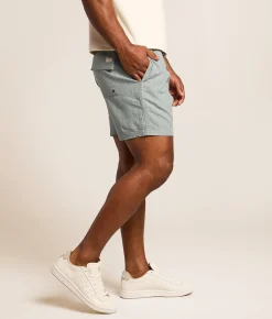Bottoms|Shorts | RVCA Sands Striped Stretch Short Lead