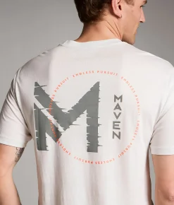 Graphic T-Shirts | Maven Co-op Sandstorm II Performance T-Shirt Nimbus Cloud