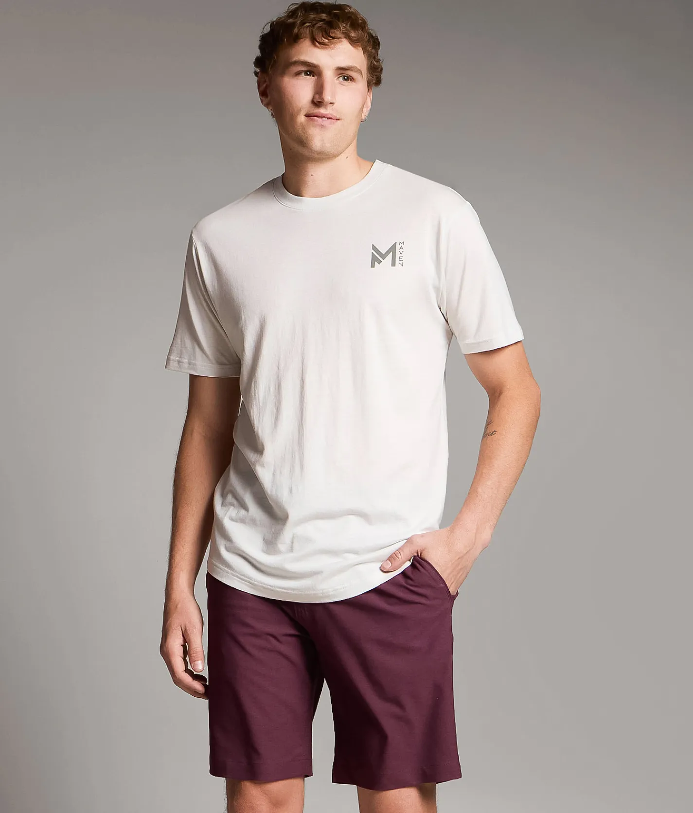 Graphic T-Shirts | Maven Co-op Sandstorm II Performance T-Shirt Nimbus Cloud