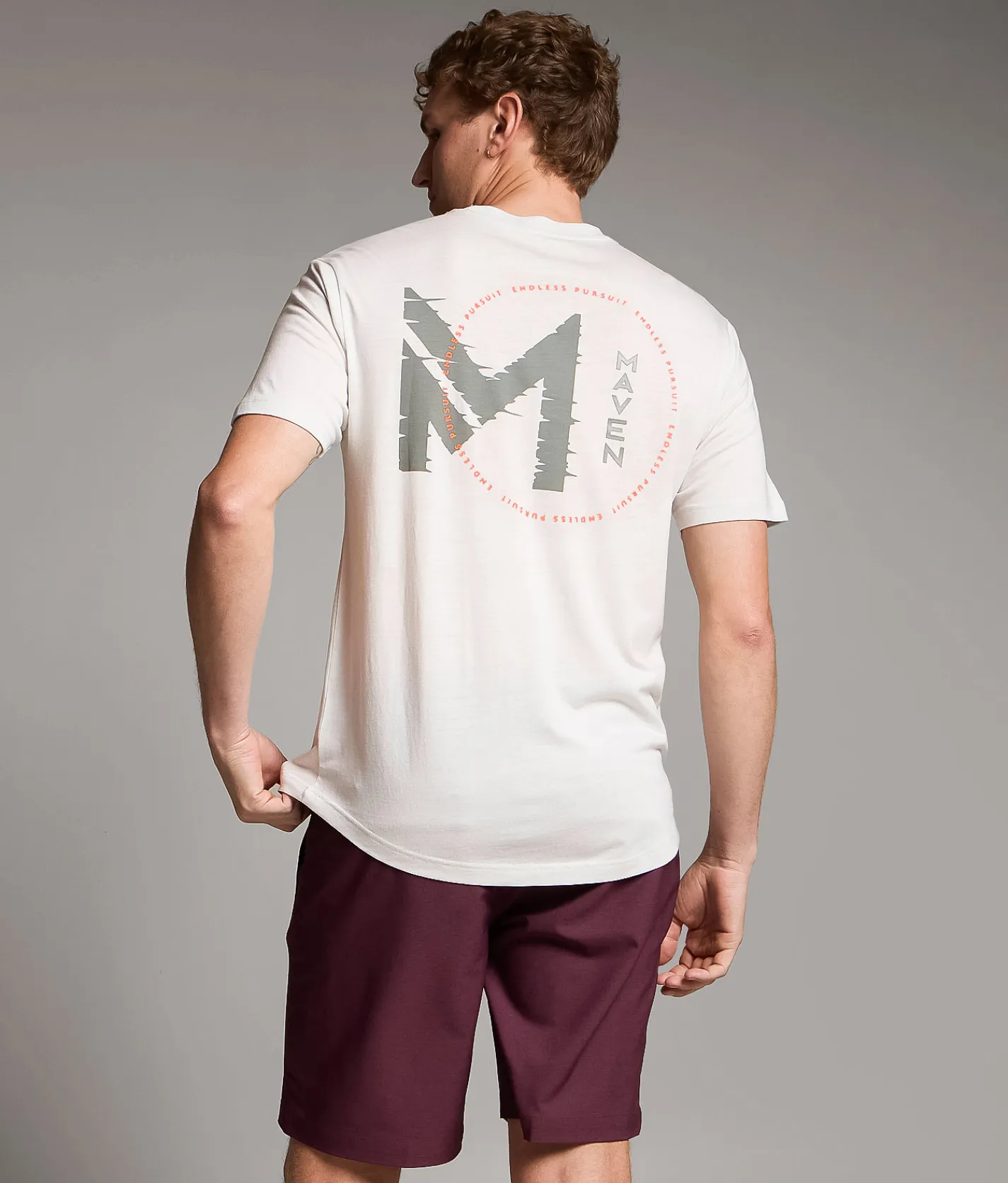 Graphic T-Shirts | Maven Co-op Sandstorm II Performance T-Shirt Nimbus Cloud