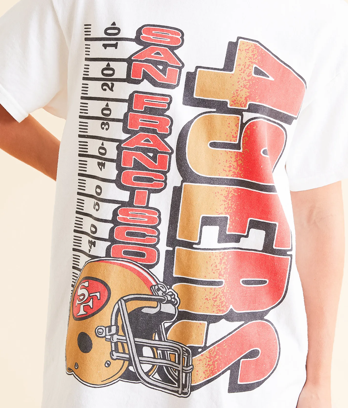 Tops | Junkfood San Francisco 49ers T-Shirt White